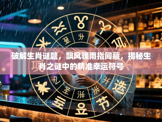 破解生肖谜题，飘风骤雨指间藏，揭秘生肖之谜中的精准幸运符号
