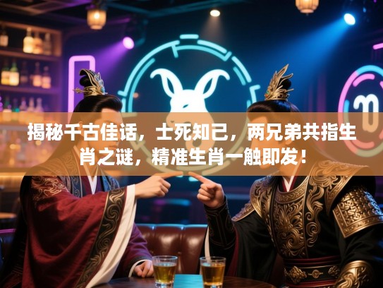 揭秘千古佳话，士死知己，两兄弟共指生肖之谜，精准生肖一触即发！