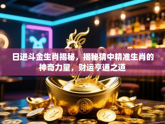 日进斗金生肖揭秘，揭秘猜中精准生肖的神奇力量，财运亨通之道