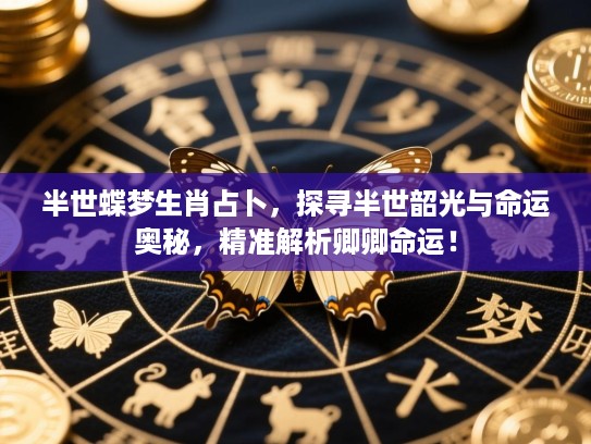 半世蝶梦生肖占卜，探寻半世韶光与命运奥秘，精准解析卿卿命运！