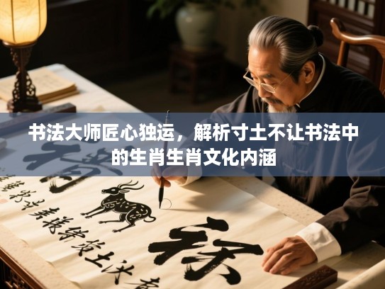书法大师匠心独运，解析寸土不让书法中的生肖生肖文化内涵
